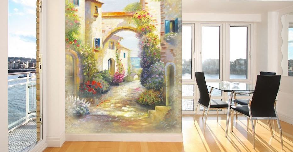 Фото фрески арка в интерьере Фото фрески арка в интерьере